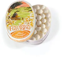 Boite ovale fleur d'oranger