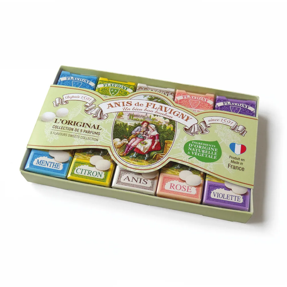 Coffret 5 étuis 18g original