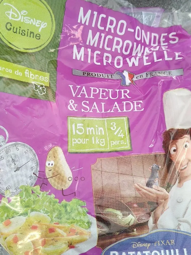 Pommes de terre micro ondes