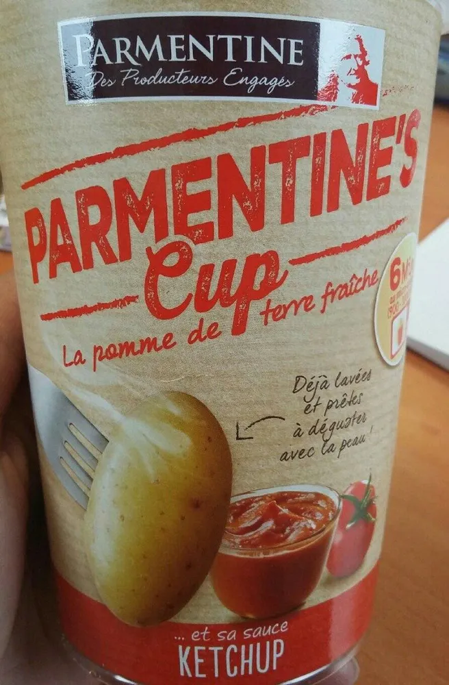 parmentine cup pomme de terre et qu'il