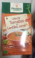 Velouté Tomates et Lentilles corail