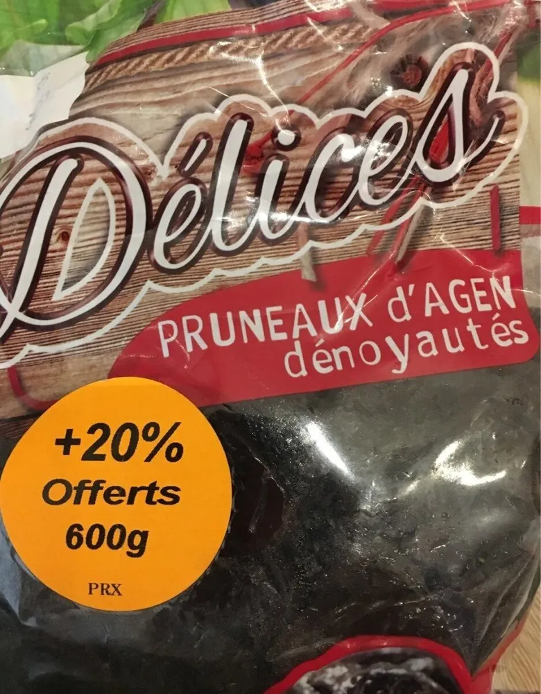 Pruneaux d'Agen dénoyautés