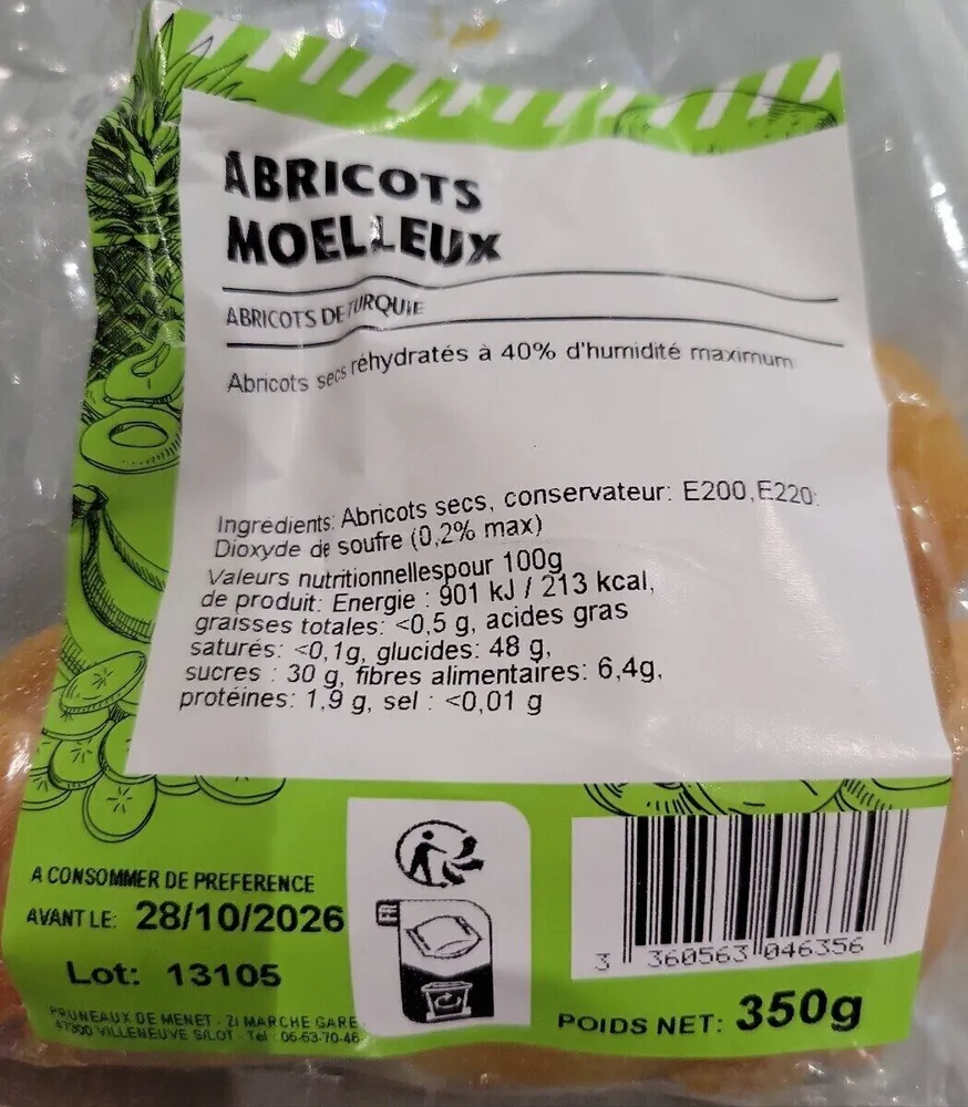 Abricots moelleux