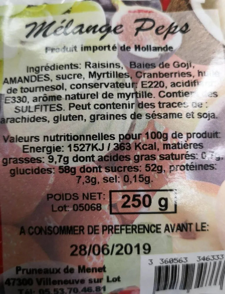 Mélange Peps