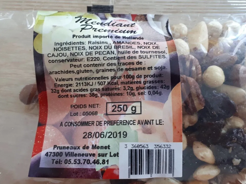 Mendiant Premium