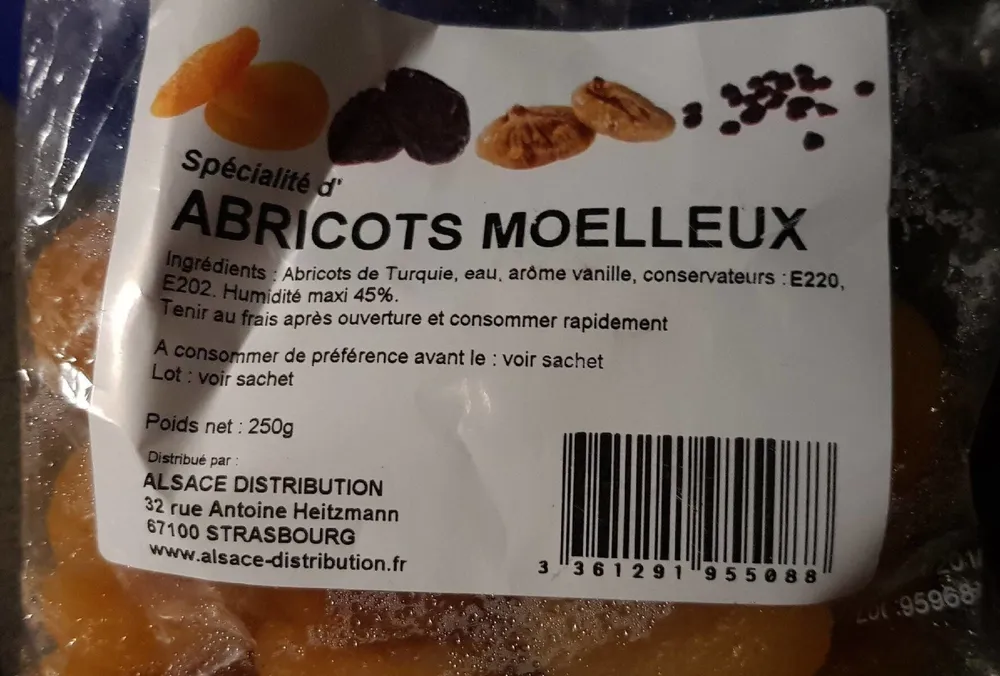 Abricot  moelleux