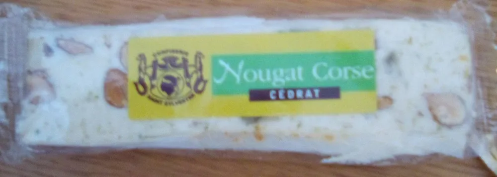 Nougat au cédrat