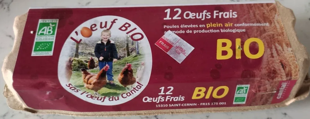 12 Oeufs Frais