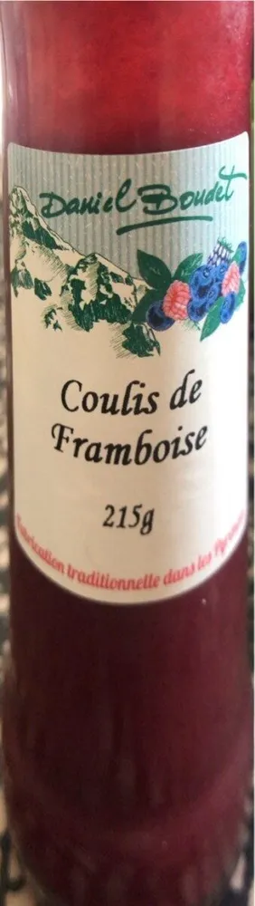 Coulis de framboise