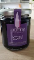 Confiture de myrtille sauvage