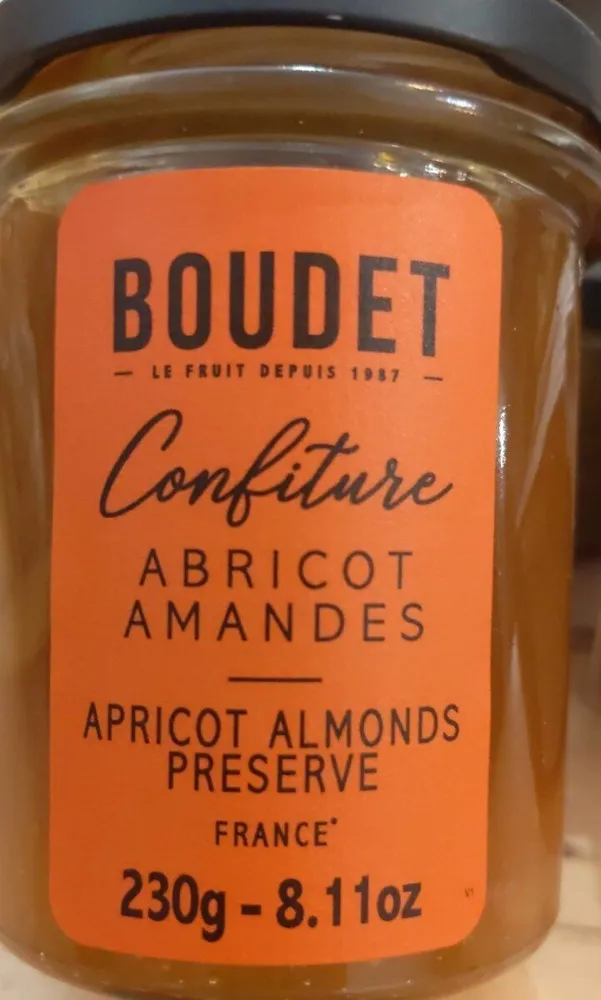 Confiture Abricot Amandes