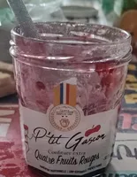 Quatre fruits rouges