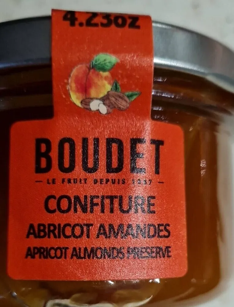 Confiture Abricots Amandes