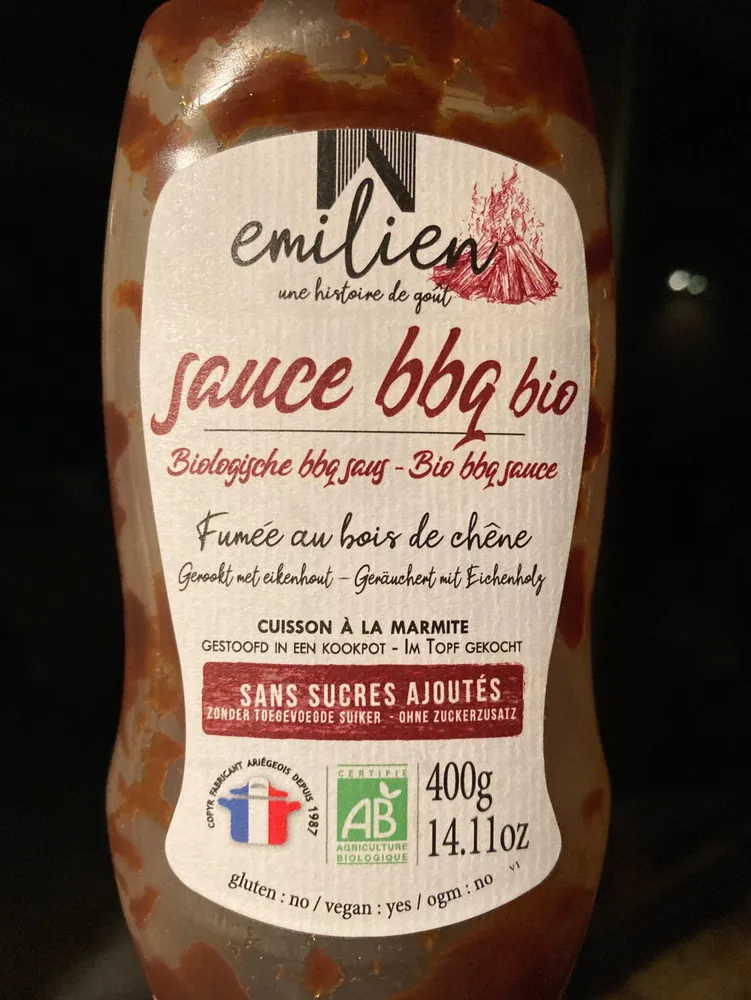 sauce bbq bio