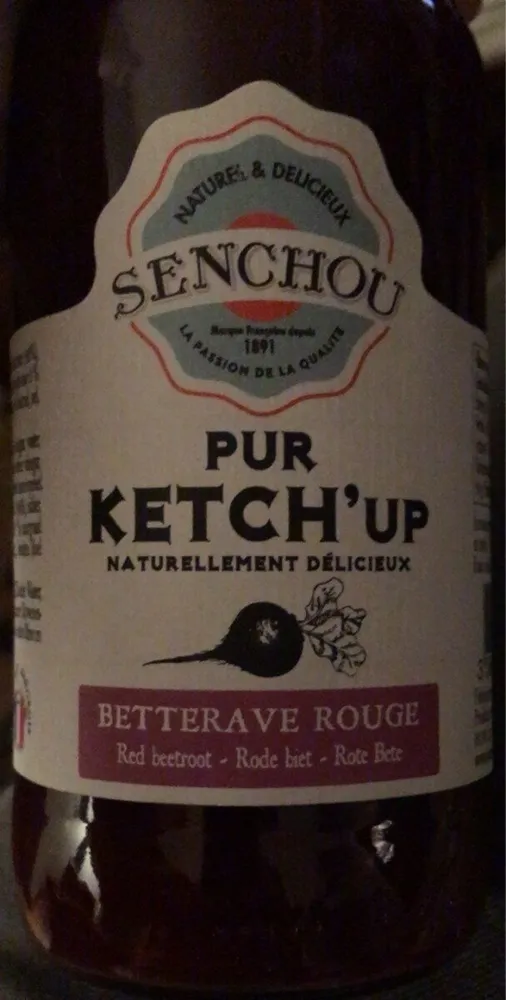 Pur Ketch’up betterave rouge