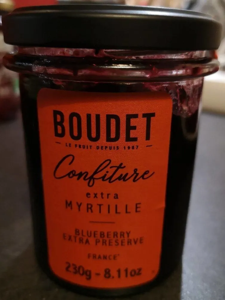 Confiture extra myrtilles