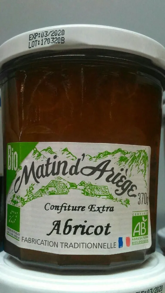 Confiture d'abricot
