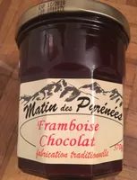 Confiture framboise chocolat