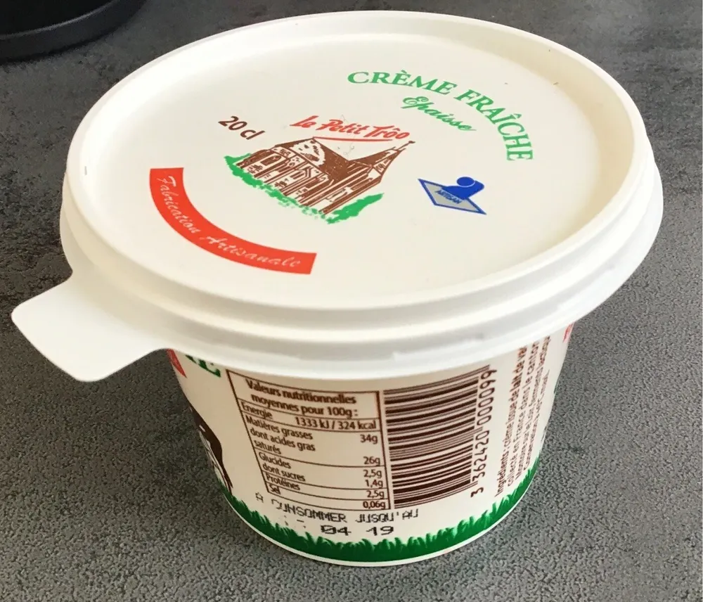 Crème fraiche épaisse
