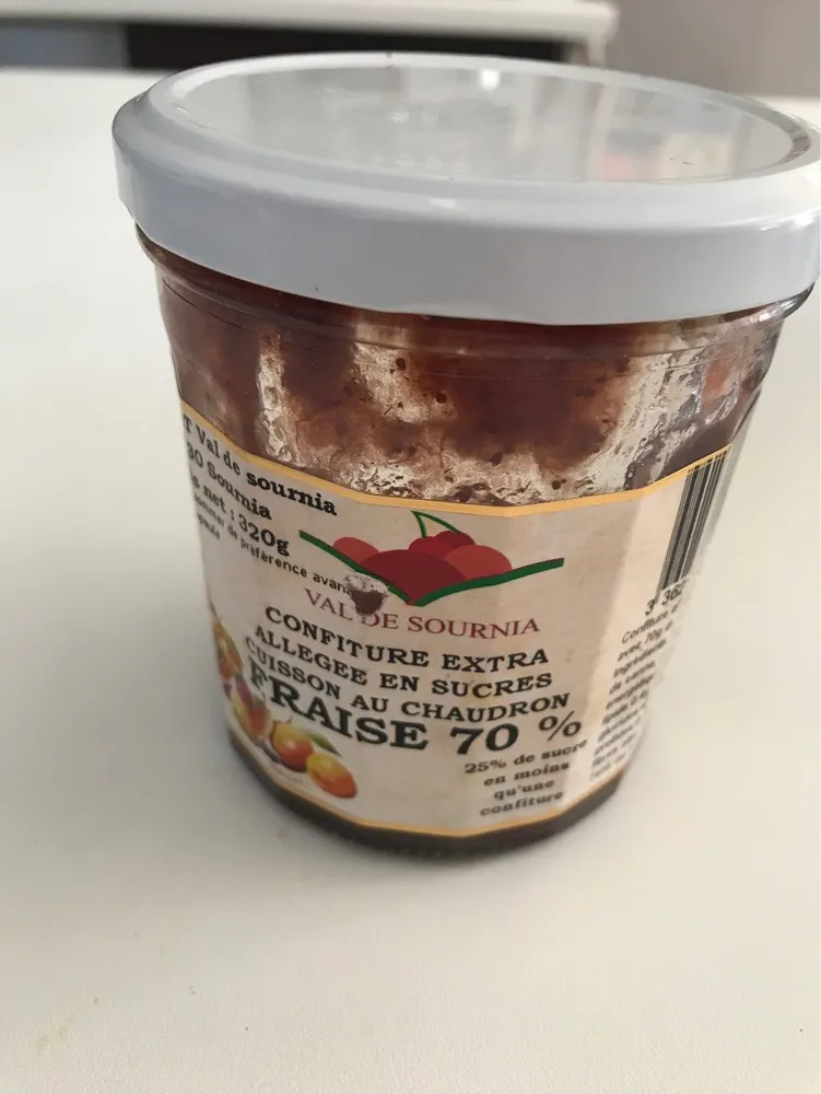 Confiture fraise 70%