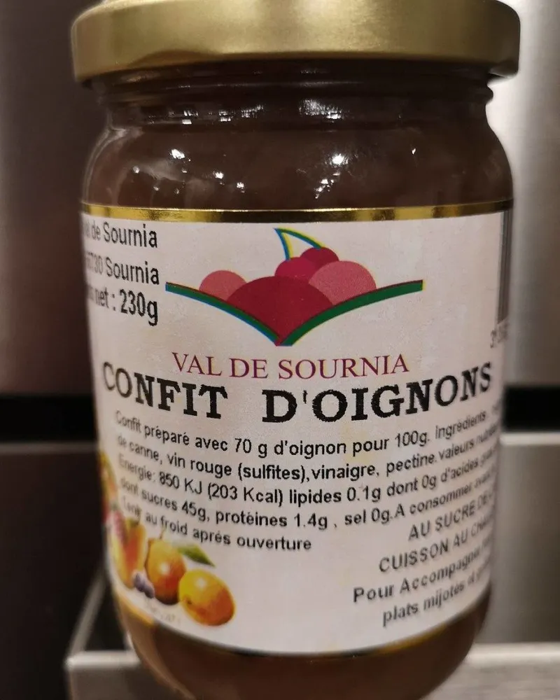 Confit d'oignons