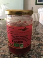 Confiture biologique allegee en sucres