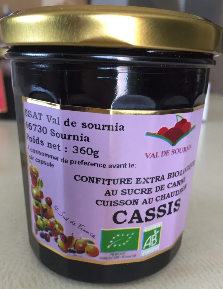 Confiture de cassis