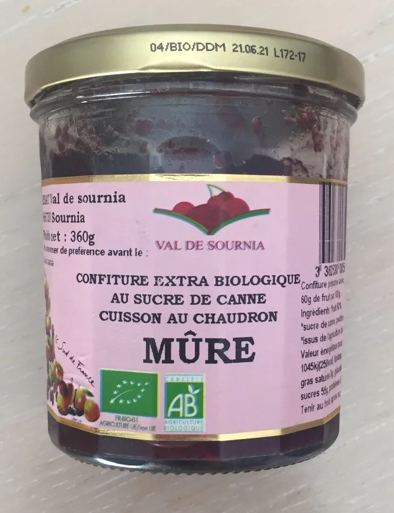 Confiture mûre