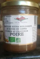 Confiture Poire extra biologique