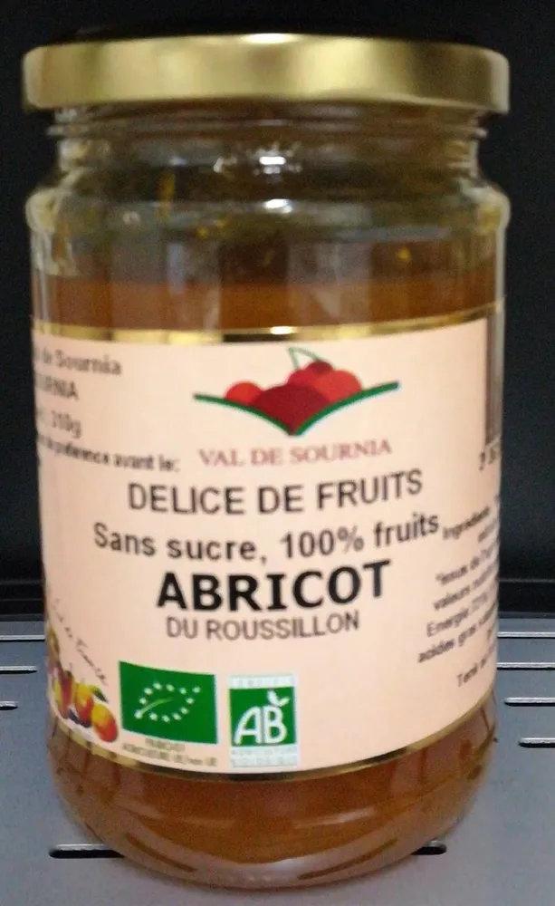Délice de fruits Abricots du Roussillon