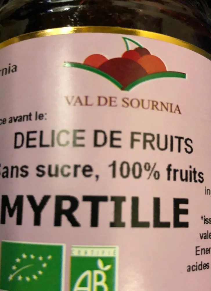 Delice de fruits Myrtille
