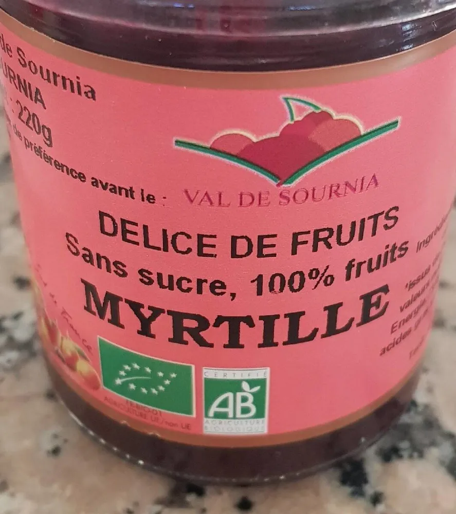 Délices de fruits myrtille