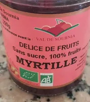 Délices de fruits myrtille