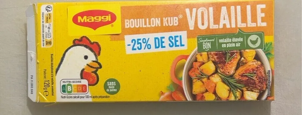 Bouillon Kub Volaille
