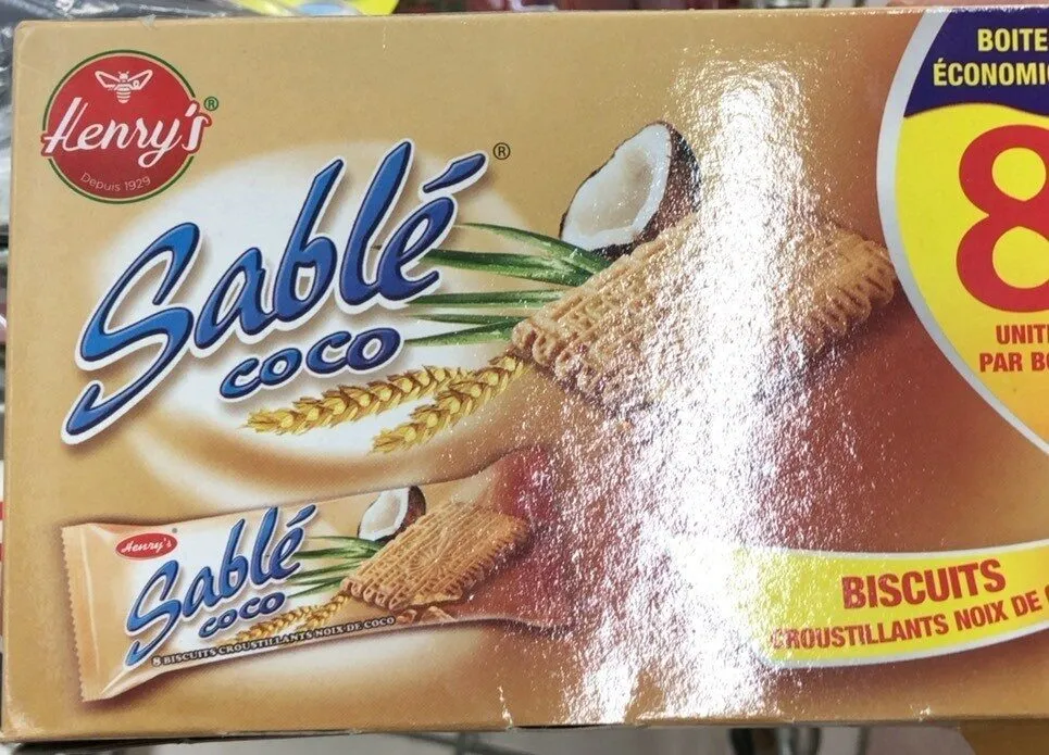 Sablé coco