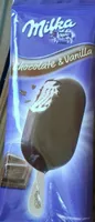 Glace vanille feuilletage chocolat au lait des Alpes