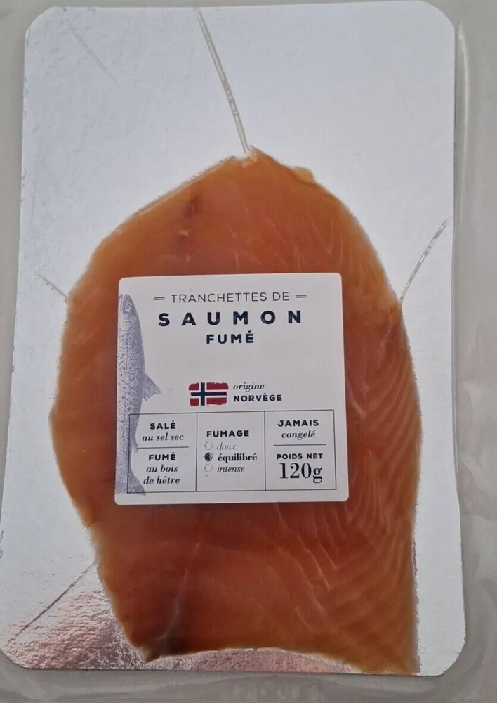 Saumon atlantique fumé tranchette