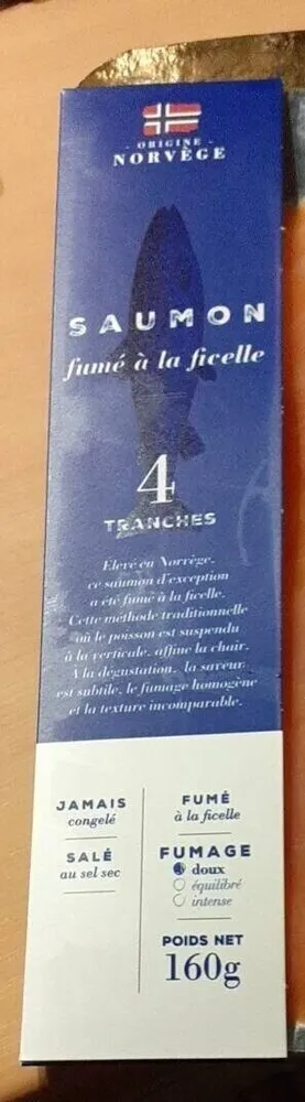 Saumon fumé a la ficelle