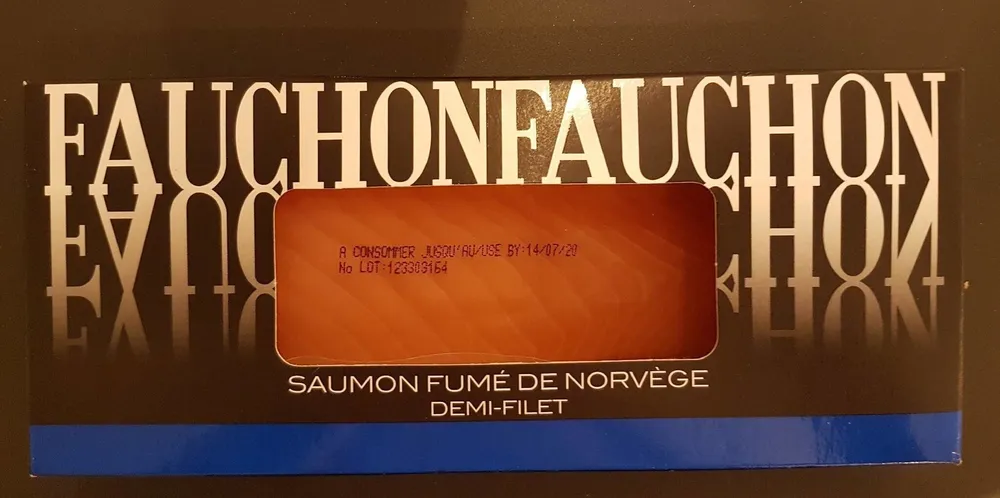 Saumon fumé de Norvège demi-filet