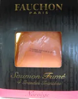 Saumon fumé 4 grandes tranches Norvège Fauchon