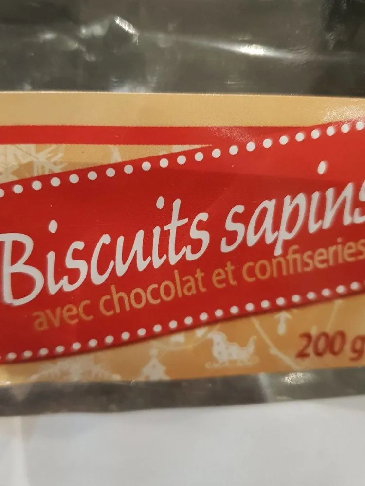 biscuits sapins