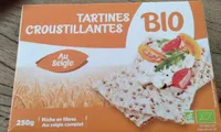 Tartines croustillantes BIO au seigle