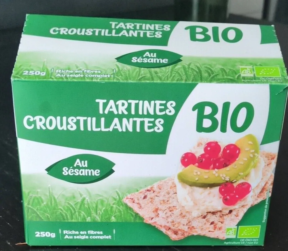 Tartines croustillantes