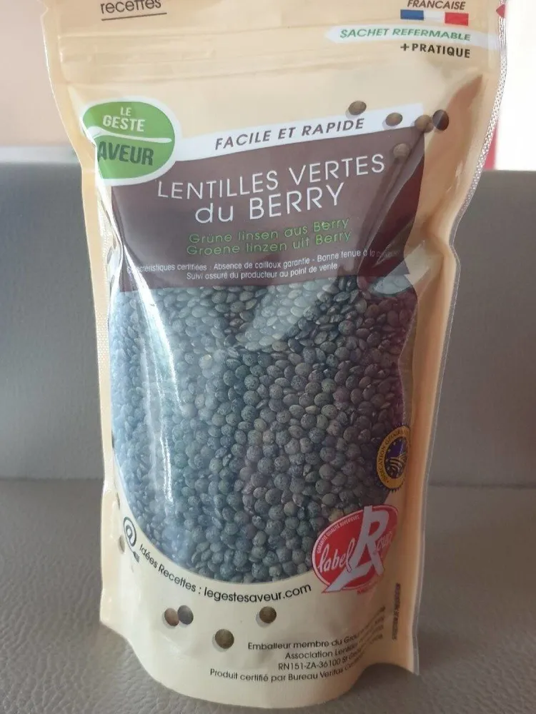Lentilles vertes du BERRY