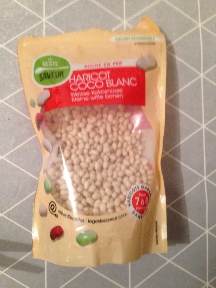 Haricot coco blanc