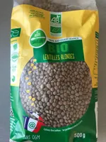 Bio Lentilles blondes