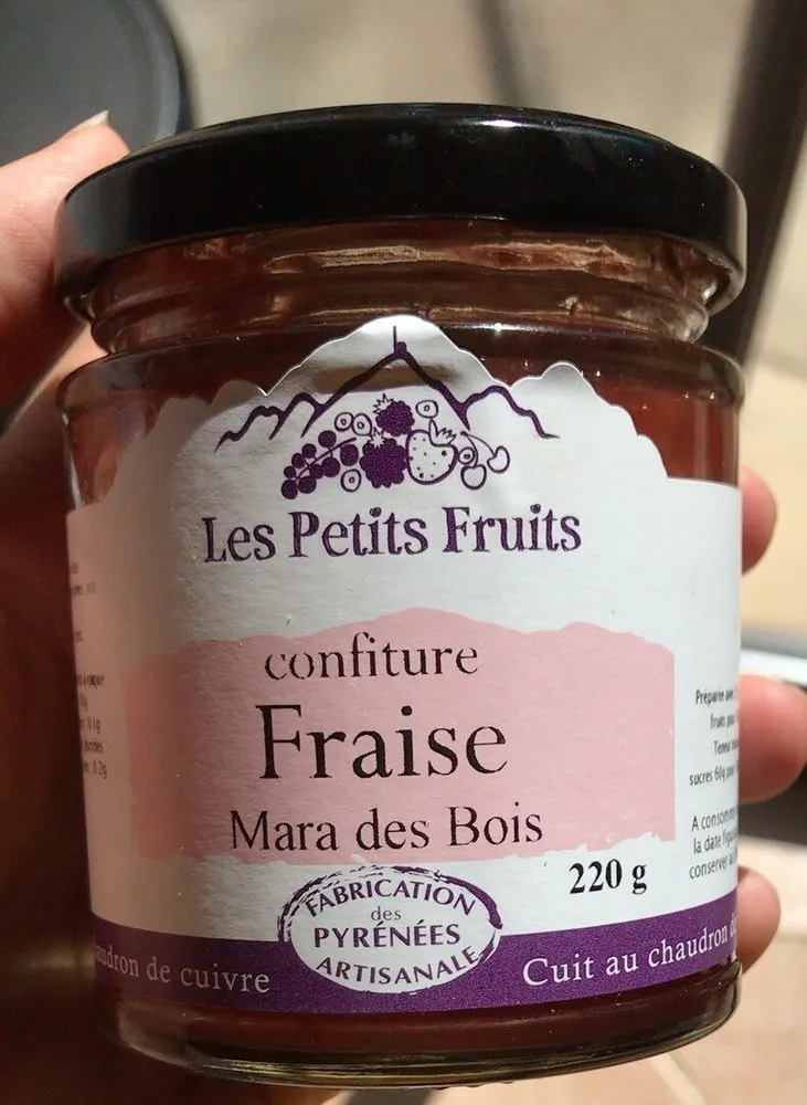 Confiture de fraise Mara des bois
