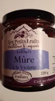 Confiture velours Mûre à la violette
