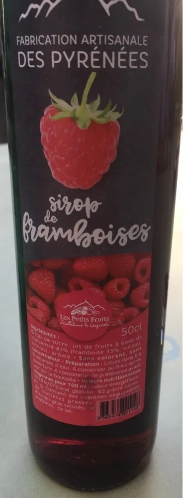 Sirop de framboise