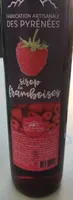 Sirop de framboise